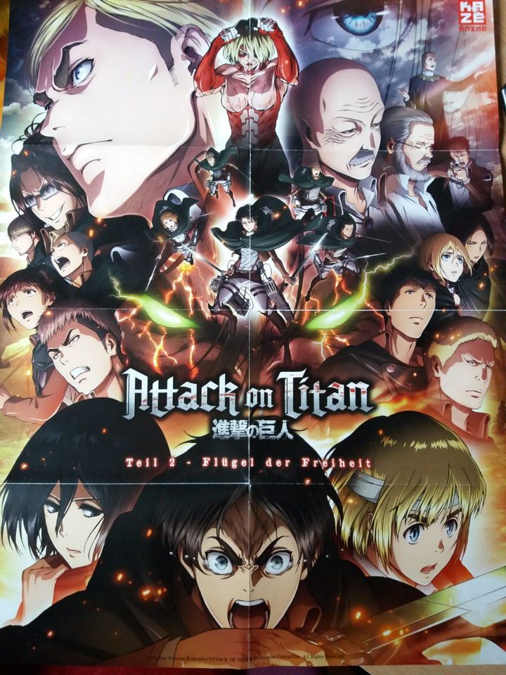 Attack on Titan - Movie Teil 1 - DVD mit Poster in Fürth