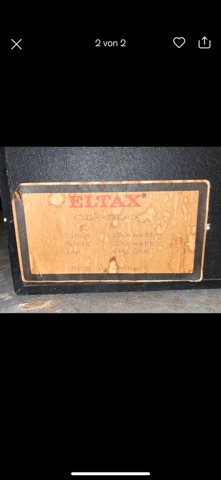 Eltax Standboxen in Bonn