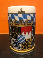 Bierkrug ** beer mug ** Bayernwappen ** mit Widmung Bayern - Gauting Vorschau