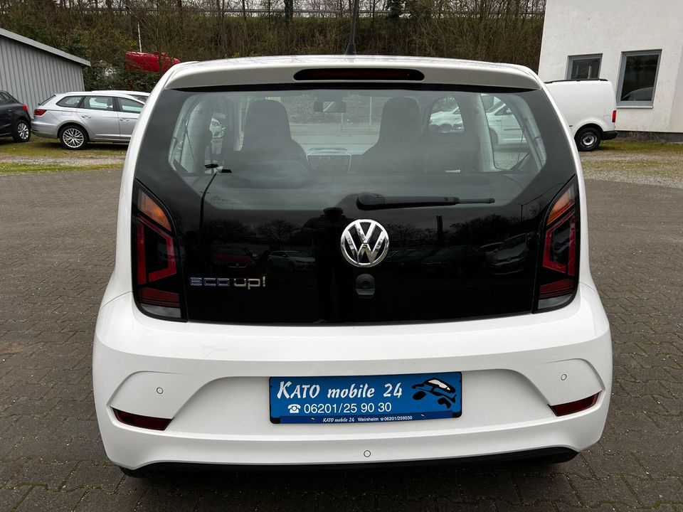 Volkswagen up! move up! BMT CNG Erdgas EcoFuel GRA PDC in Weinheim