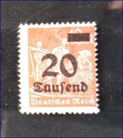 Deutsches Reich MiNr. 280 Arbeiter,Bauer Ausgabe 1923, postfrisch Sachsen - Pirna Vorschau