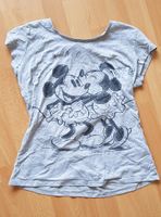 DISNEY Tshirt Mickey + Minnie Mouse (Damen S/M, grau) Hessen - Bad Homburg Vorschau