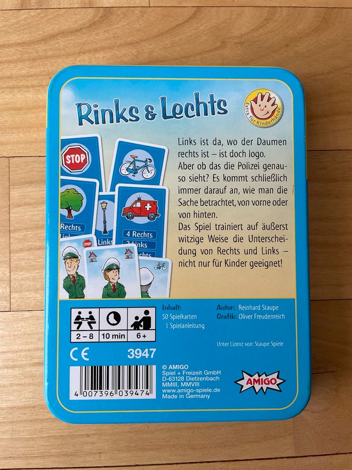 Spiele-Set : Rinks&Lechts / Sicher zur Schule / Kannst du das ABC in Vaterstetten