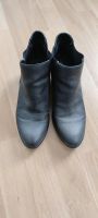 Stiefeletten Cowboy Stil Krokodil silber metallic Größe 38 Nordrhein-Westfalen - Steinfurt Vorschau