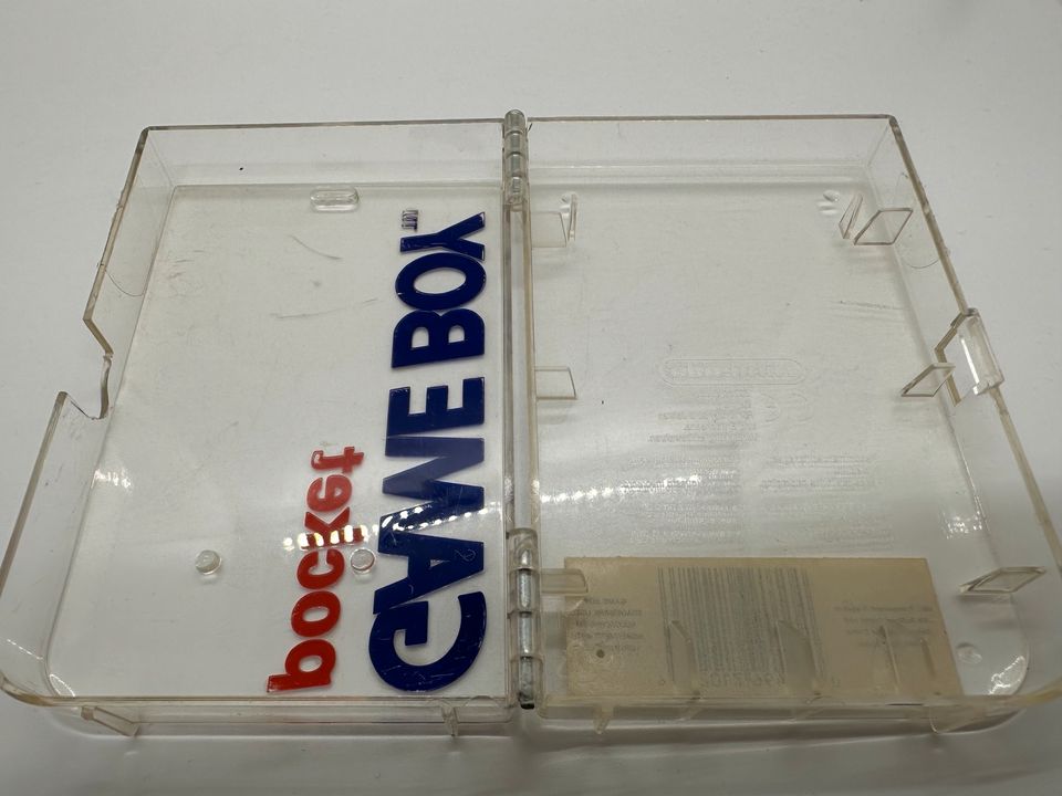 Nintendo Gameboy Pocket Case Hülle Schutzhülle OVP Acryl in Köln