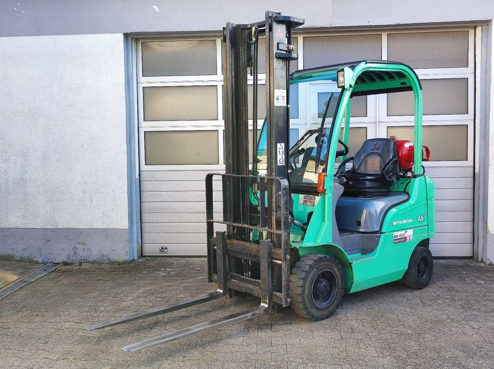 Mitsubishi FG15N ✓ Treibgas-Frontstapler ✓ 1450 kg ✓ MIETEN in Laubach