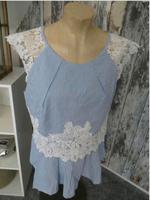 ASHLEY BROOKE - NEU Bluse Blau weiß Sommerbluse Maritim 42 L Niedersachsen - Ilsede Vorschau