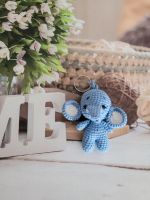 Amigurumi Elefant Schlüsselanhänger, Geschenk Idee Leipzig - Grünau-Ost Vorschau