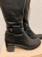 Stiefel Vollleder schwarz OXS Gr. 38 Nordrhein-Westfalen - Niederkassel Vorschau