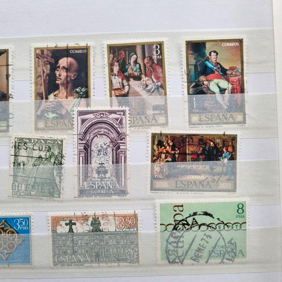 Preis 0,50 € - Spanien Briefmarken Lot 27 Konvolut #2381 in Aurich