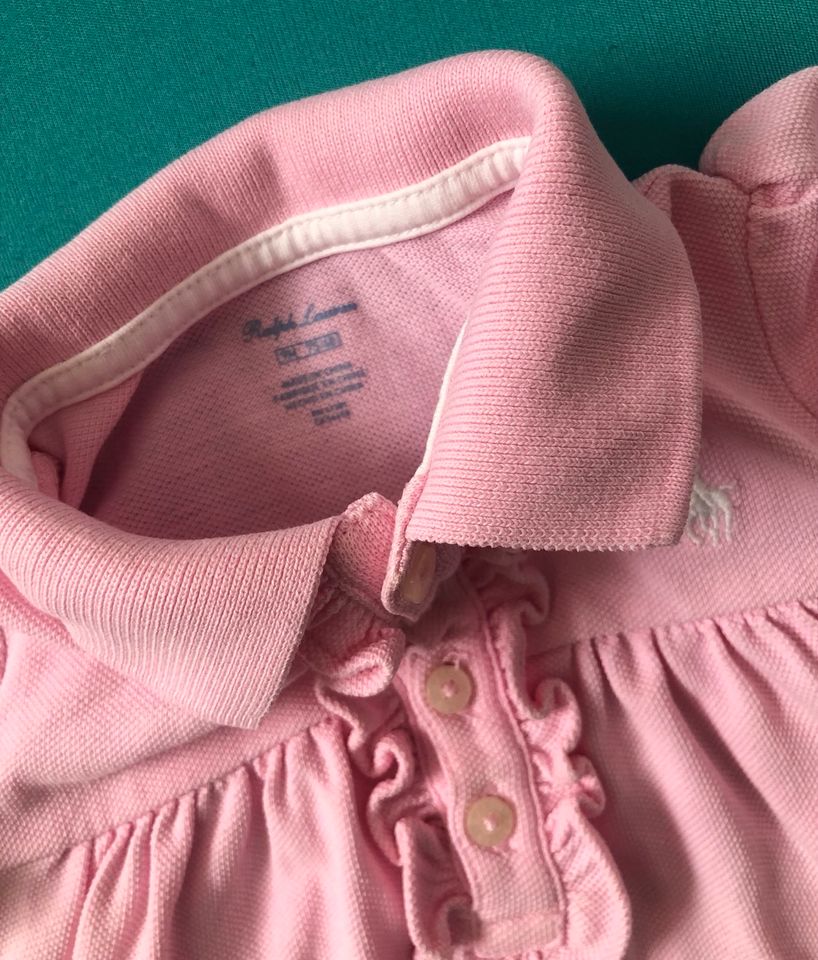 Ralph Lauren ‼️Rosa Kragen Shirt Gr.9 Monate Neuwertig in Frankfurt am Main