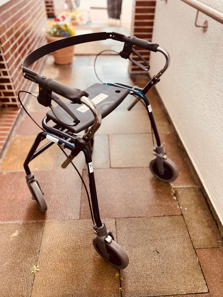 Rollator Dolomite Maxi+ 650 - hohe Belastbarkeit, sehr stabil in Wildeck