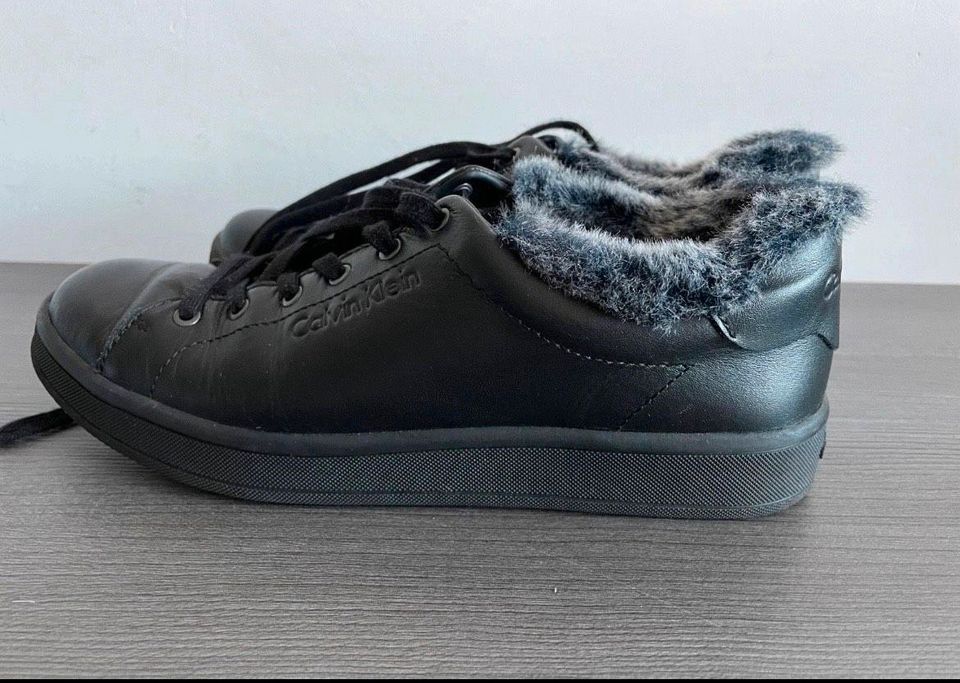 CALVIN KLEIN Sneaker, SOLEIL, Schuhe, schwarz, gefüttert,38 in Lippstadt