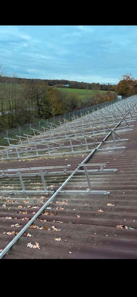 Aufständerung PV / Balkonkraftwerk / Unterkonstrukion in Cloppenburg