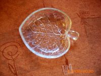 Vintage Glas Schale Apfel Form 70er 18cm top Zustand Brandenburg - Frankfurt (Oder) Vorschau