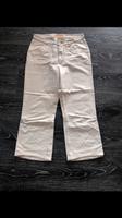 MAC Jeans 3/4  M Damen Creme/weiß Bayern - Oberviechtach Vorschau