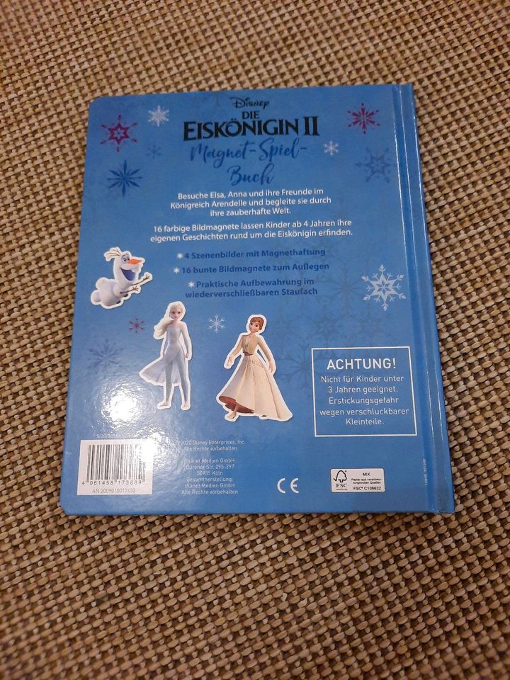 Magnet-Spiel-Buch Frozen II - Die Eiskönigin in Wallstawe