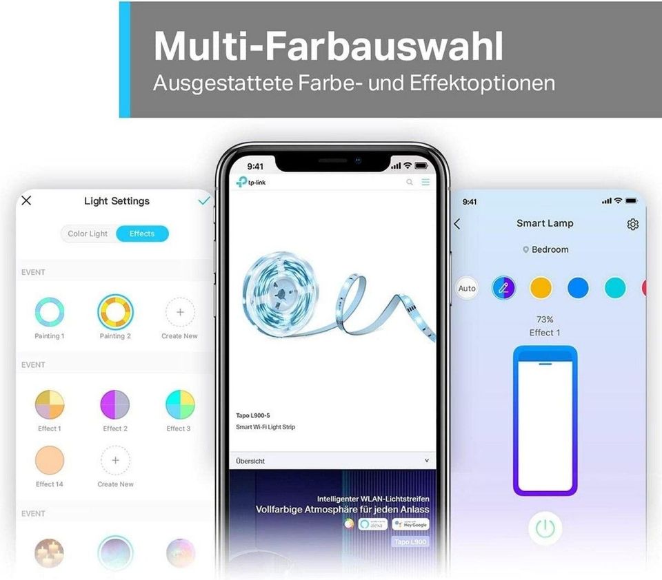 TP-Link Tapo L900-5 LED Streifen 10m Wlan Stripe RGB Smart Lichtl in Essen