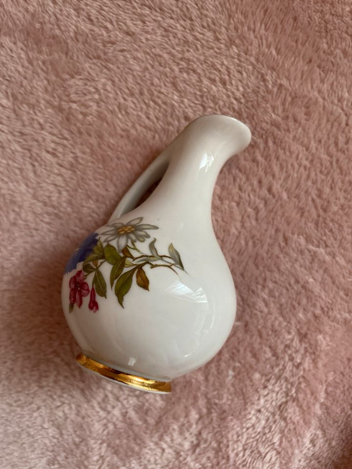 Vase klein Bavaria schumann Arzberg Blumen 60er alt vintage in Kaufungen