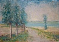 Max Zander (1907-1985) impressionistisches Gemälde Bonn - Tannenbusch Vorschau