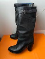 Original Hugo Boss Orange Damen Stiefel Leder schwarz Stuttgart - Feuerbach Vorschau