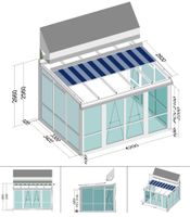 Wintergarten sofort verfügbar bereits demontiert Baden-Württemberg - Oppenweiler Vorschau