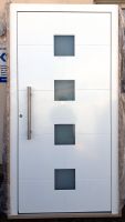 Haustür Aluminiumhaustür weiß 1060 x 2040 cm, inkl. Garnitur, einbaufertig Mecklenburg-Vorpommern - Rubkow Vorschau