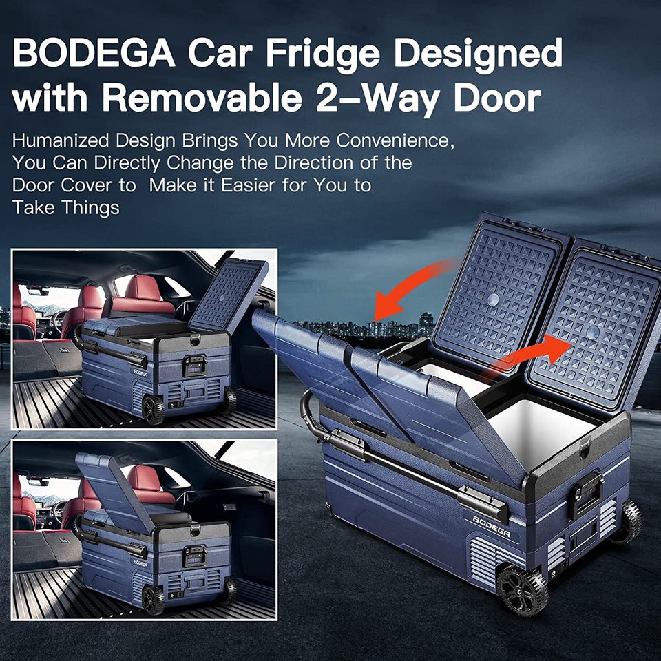 BODEGA TWW75 Kompressor Kühlbox 12/24V 75L App Camping Auto 230V in  Nordrhein-Westfalen - Herten