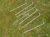 BIOHORT 7 x Heringe Bodenanker feuerverzinkt Gartenhaus Nordrhein-Westfalen - Rhede Vorschau