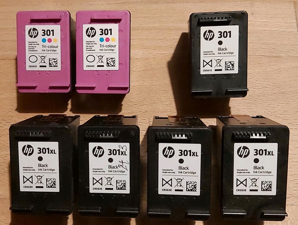 HP 301 Druckerpatronen Patronen schwarz tricolor - LEER! in Bayern -  Langerringen | Drucker & Scanner gebraucht kaufen | eBay Kleinanzeigen ist  jetzt Kleinanzeigen