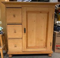 Kommode Sideboard Brot Schrank antik Echtholz um 1900 Biedermaier Düsseldorf - Stadtmitte Vorschau