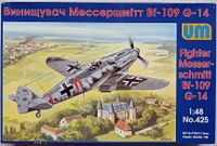 UM Unimodels 425 1:48 Messerschmitt Bf 109G-14 Bausatz Hessen - Schöffengrund Vorschau