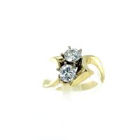 Ring aus 585/- Gelbgold mit Brillanten Nr. 223312 M10 Hannover - Mitte Vorschau