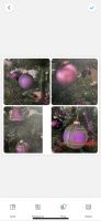 Weihnachten Baum Kugeln Glocken lila grün Glas Konvolut Kreis Pinneberg - Schenefeld Vorschau