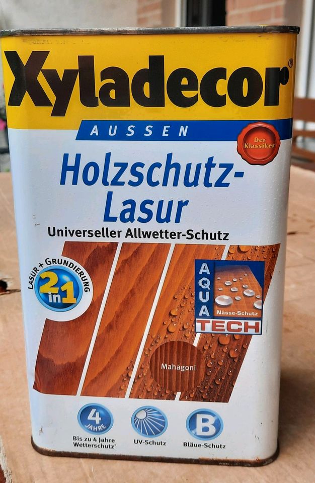 Xyladecor Holzschutz-Lasur Mahagoni in Troisdorf