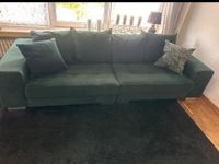 Big Sofa in Grünem Samt Nordrhein-Westfalen - Lengerich Vorschau