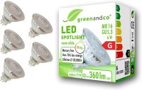 GreenAndCo - 5x CRI 90+ MR16 GU5.3 LED Spot Düsseldorf - Wersten Vorschau