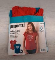 2er Set Pepperts Mädchen Shirts T-Shirt Gr. 122/128 Herz NEU OVP Niedersachsen - Giesen Vorschau