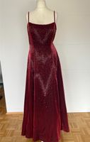 Abendkleid Weinrot Glitzer Gr 42 Bayern - Großenseebach Vorschau