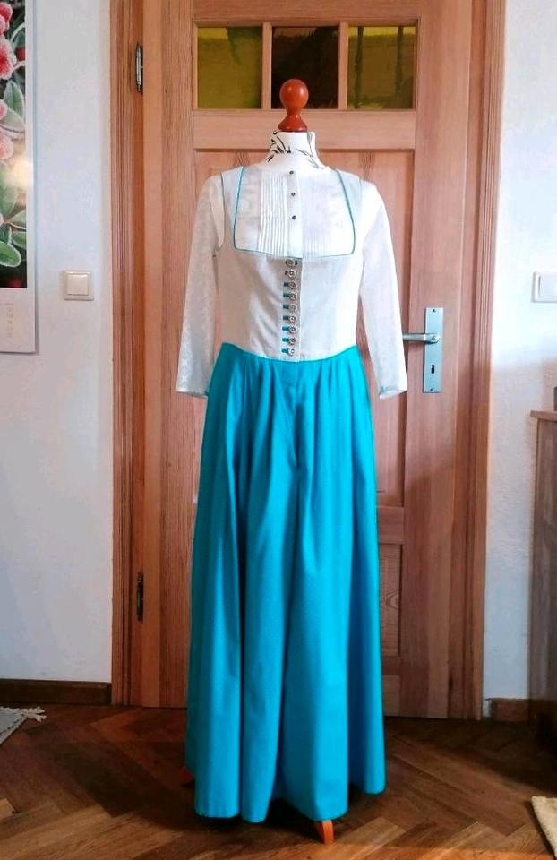 Kaiser Franz Josef Dirndl Größe 40 Seidenschürze Leinen in Weismain