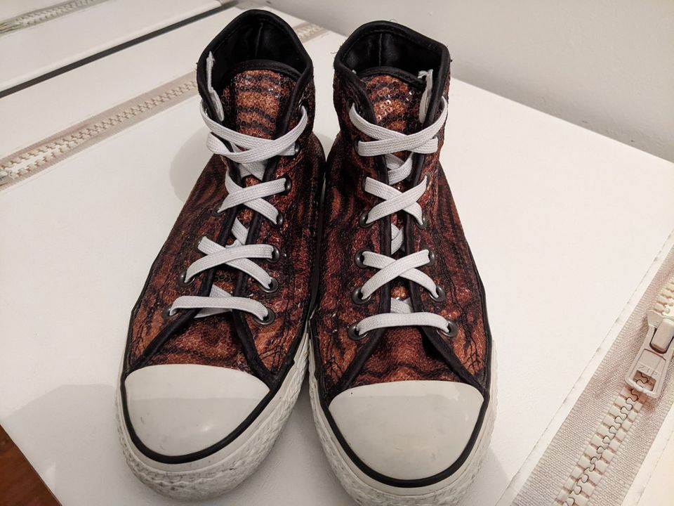 Converse Chucks Gr. 39 Tigermuster neuw. in Riesa