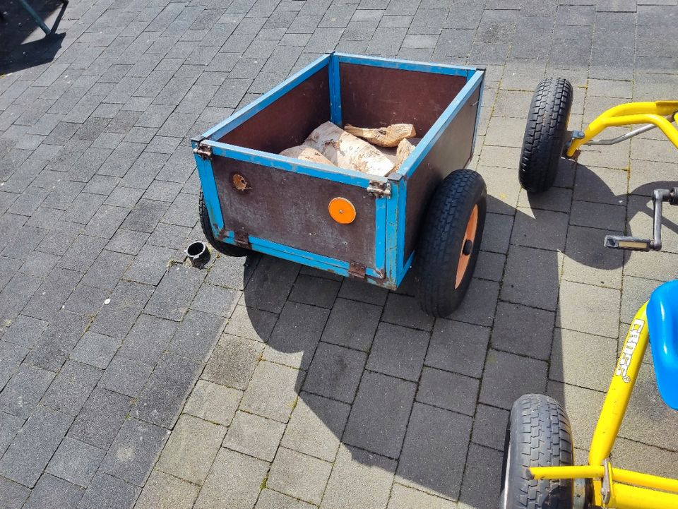 Gokart/Kettcar von Berg mit Anhänger/Leuchte (2 Sitzer) in Beesten