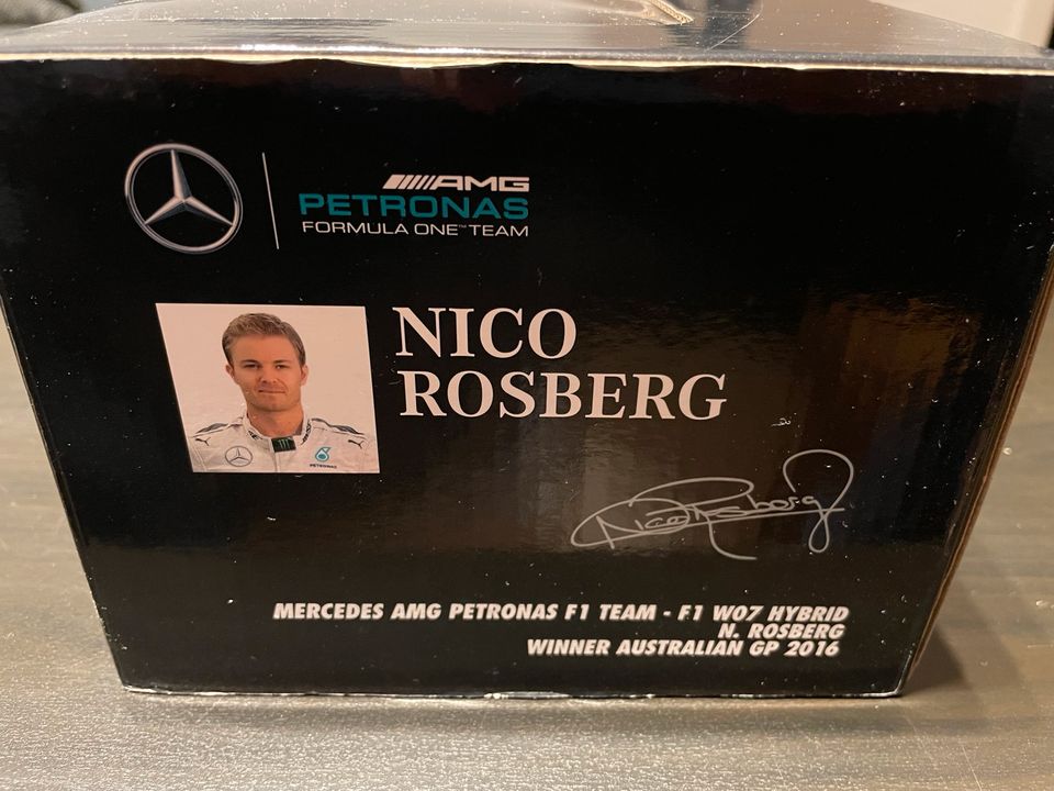 Nico Rossberg 1:18 Minichamps GP 2016 in Schlehdorf