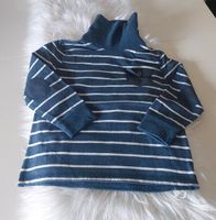 Blau weiß gestreiftes Shirt mit Rollkragen Topolino Größe 110 Niedersachsen - Cuxhaven Vorschau