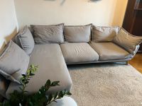 Couch Stoff hellgrau Vito Möbel München - Bogenhausen Vorschau