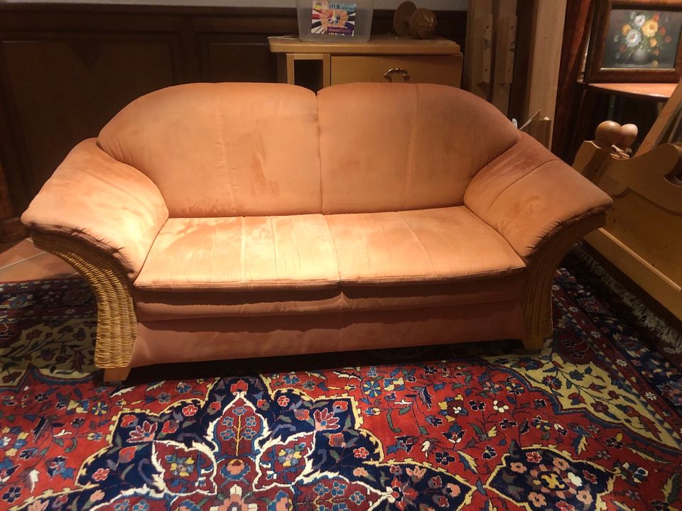 Schöne Couch aus Veloursleder in München