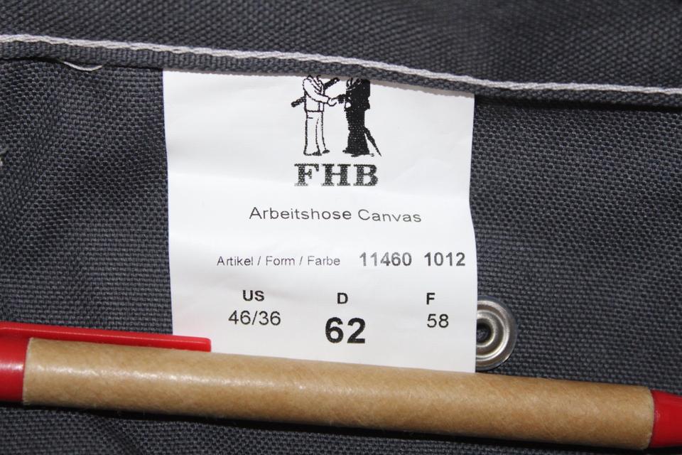 FHB Hose weiß grau Gr. 62 Arbeitshose Reißfest Markus Neu in Mörfelden-Walldorf