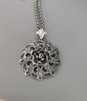 Vintage Silberschmuck Trachtenkette Rose 835er Silber Düsseldorf - Flingern Nord Vorschau