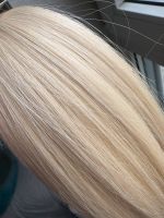 Russische Echthaar Extensions, hellblond 45 cm/40 cm Frankfurt am Main - Ostend Vorschau