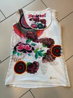 Desigual Damen Shirt Top Gr S / 36 weiß bunt Niedersachsen - Edewecht Vorschau